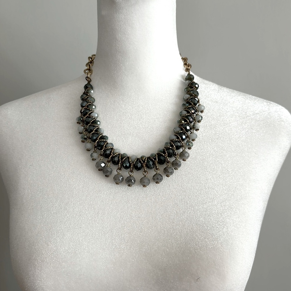 Unbranded Grey Beaded Necklace